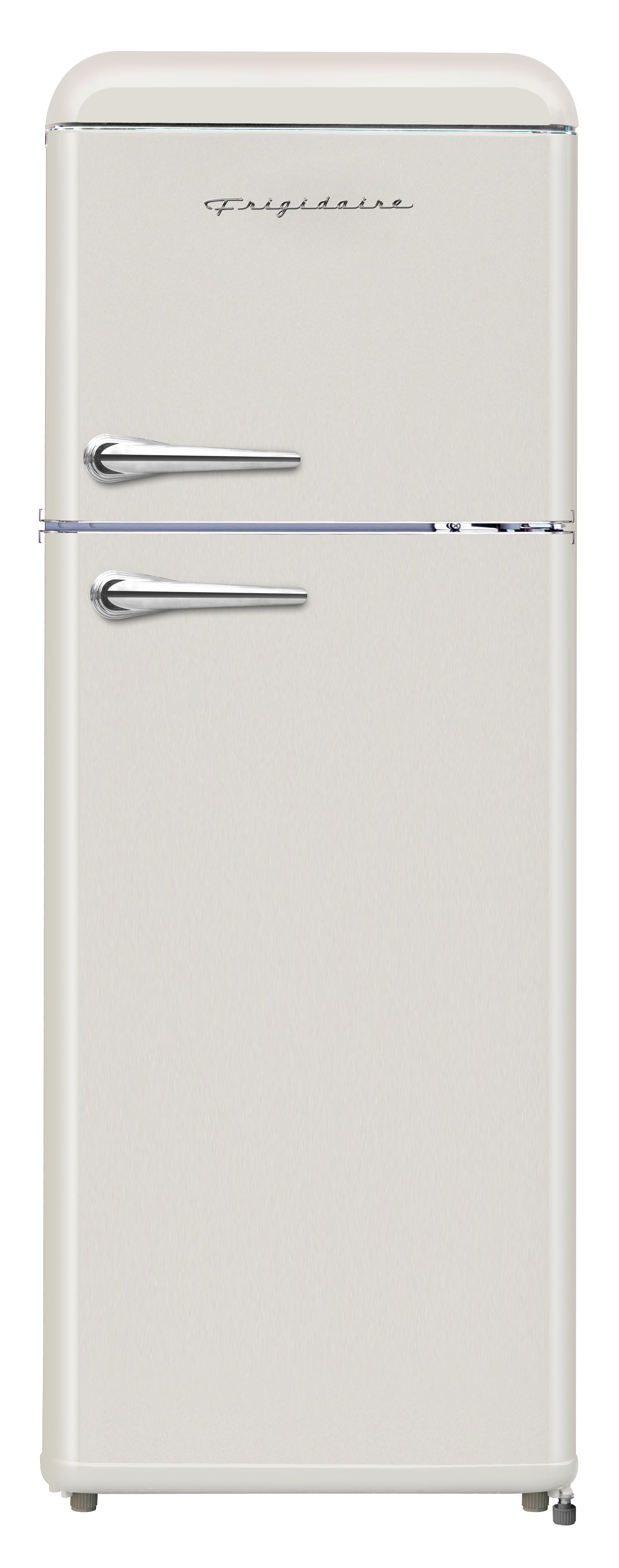 Frigidaire 7.5 Cu. ft. Top Freezer Refrigerator in Cream, Rounded Corners -  Retro, EFR756