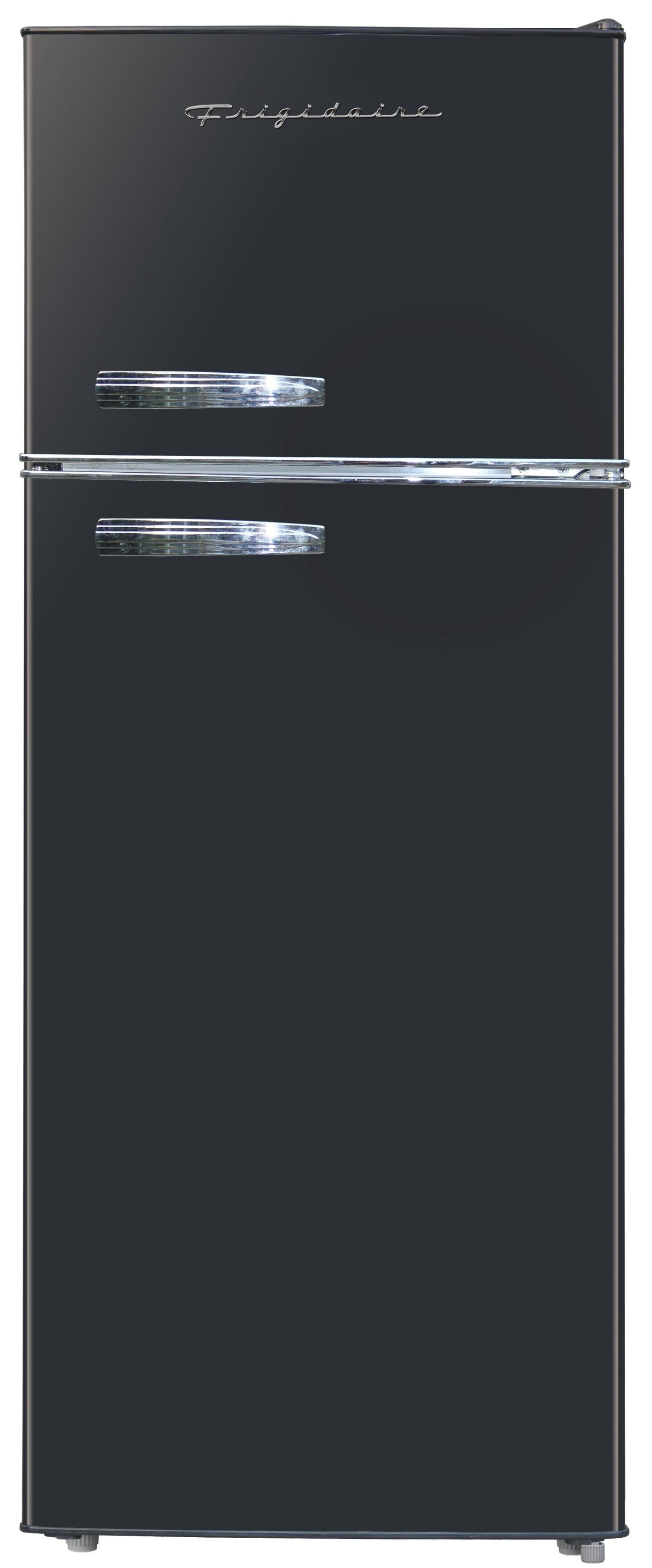 Frigidaire 7.5 Cu Ft. Retro Refrigerator, Top Mount Compact Fridge, Black
