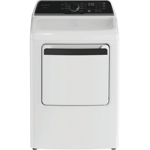 Frigidaire 7 cu ft Electric Dryer FLVE7523BW, White