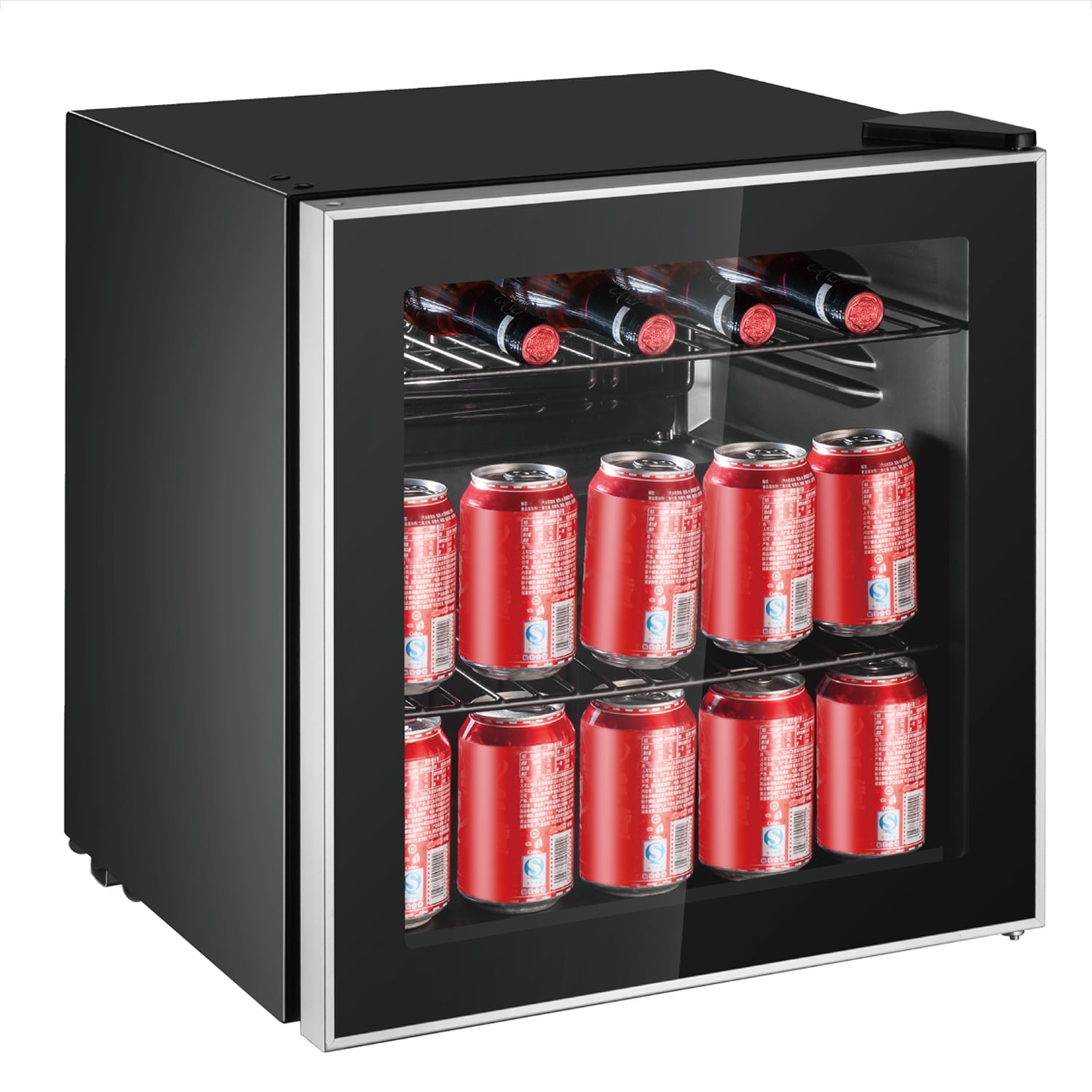 Frigidaire Retro 3.1 Cu ft Two Door Compact Refrigerator with Freezer, Red
