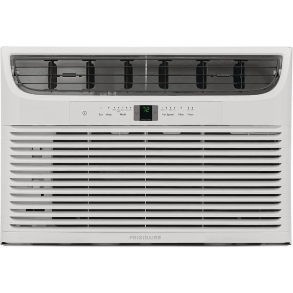 Frigidaire 8,000 BTU 115-Volt Window Air Conditioner with Heater, White, FHWH082WA1