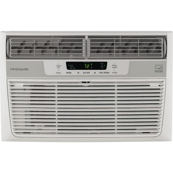 Frigidaire 8,000 BTU 115V Window Mini-Compact Air Conditioner with Temperature-Sensing Remote Control in White