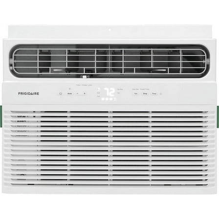 Frigidaire 8,000 BTU Window Room Air Conditioner with Supplemental Heat up to 350 sq ft, White