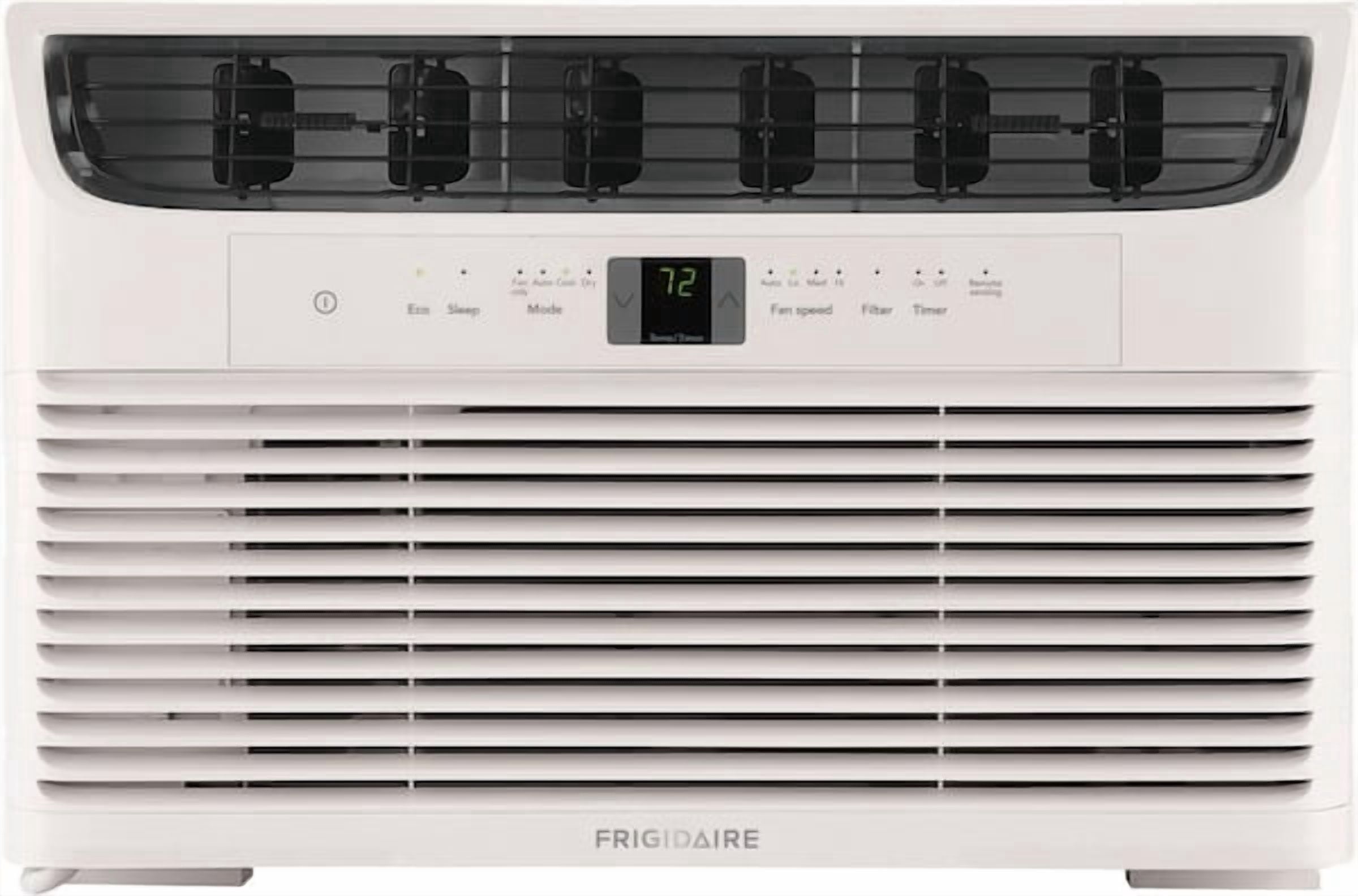 Frigidaire 8,000 BTU Window Air Conditioner, 350 Sq. Ft., 3-Speeds, White, FHWC083TC1