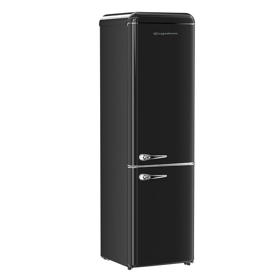 Frigidaire 9.0 Cu. Ft. Bottom Mount Retro Refrigerator, Black