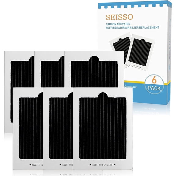 Frigidaire Air Filter Replacement Refrigerator Pure Air, 6 Packs Activated Carbon 6.5 in DEWEL