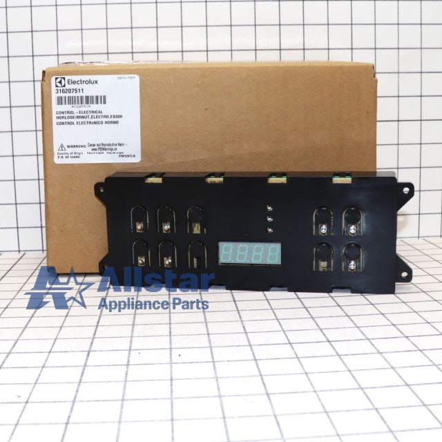 Frigidaire Oven Repair Kit for Control Board 316207511 316207510