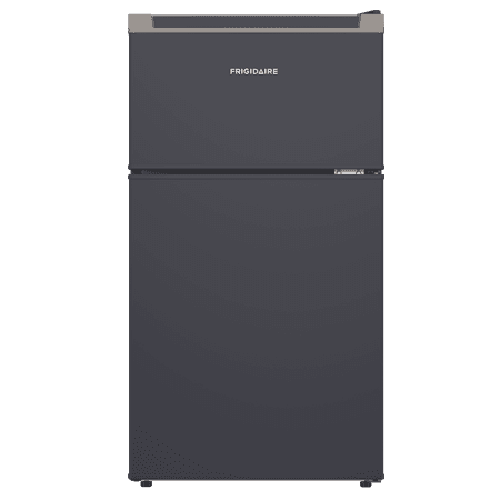 Frigidaire 3.1 Cu. ft. Top Mount Refrigerator, Compact Fridge Freezer Combo, Mini Fridge with Freezer, Slate