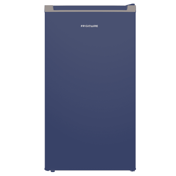 Frigidaire Compact Fridge with Chiller, 3.2 cu ft, Mini Fridge for Office, Bedroom, Dorm Room or Cabin – W:17.83" x L: 16.97" X H:33.27" (Marine)