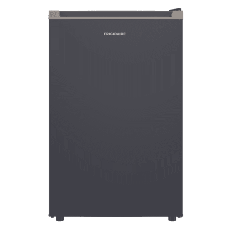 Frigidaire 4.5 Cu. ft. Compact Fridge with Chiller Compartment, Mini Fridge for Office, Bedroom, Dorm Room or Cabin, Slate