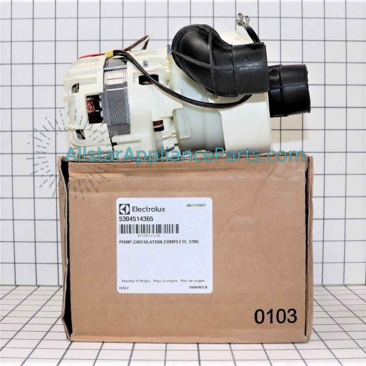 Frigidaire Dishwasher Circulation Pump 5304514365