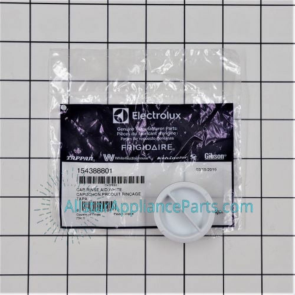 Frigidaire Dishwasher RinseAid Dispenser Cap 154388801