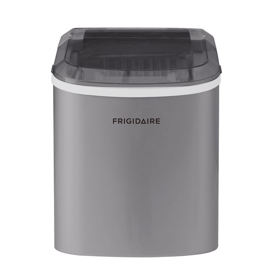 Frigidaire EFIC118-SILVER-KL Ice Maker Machine, Compact Countertop, Silver Y101