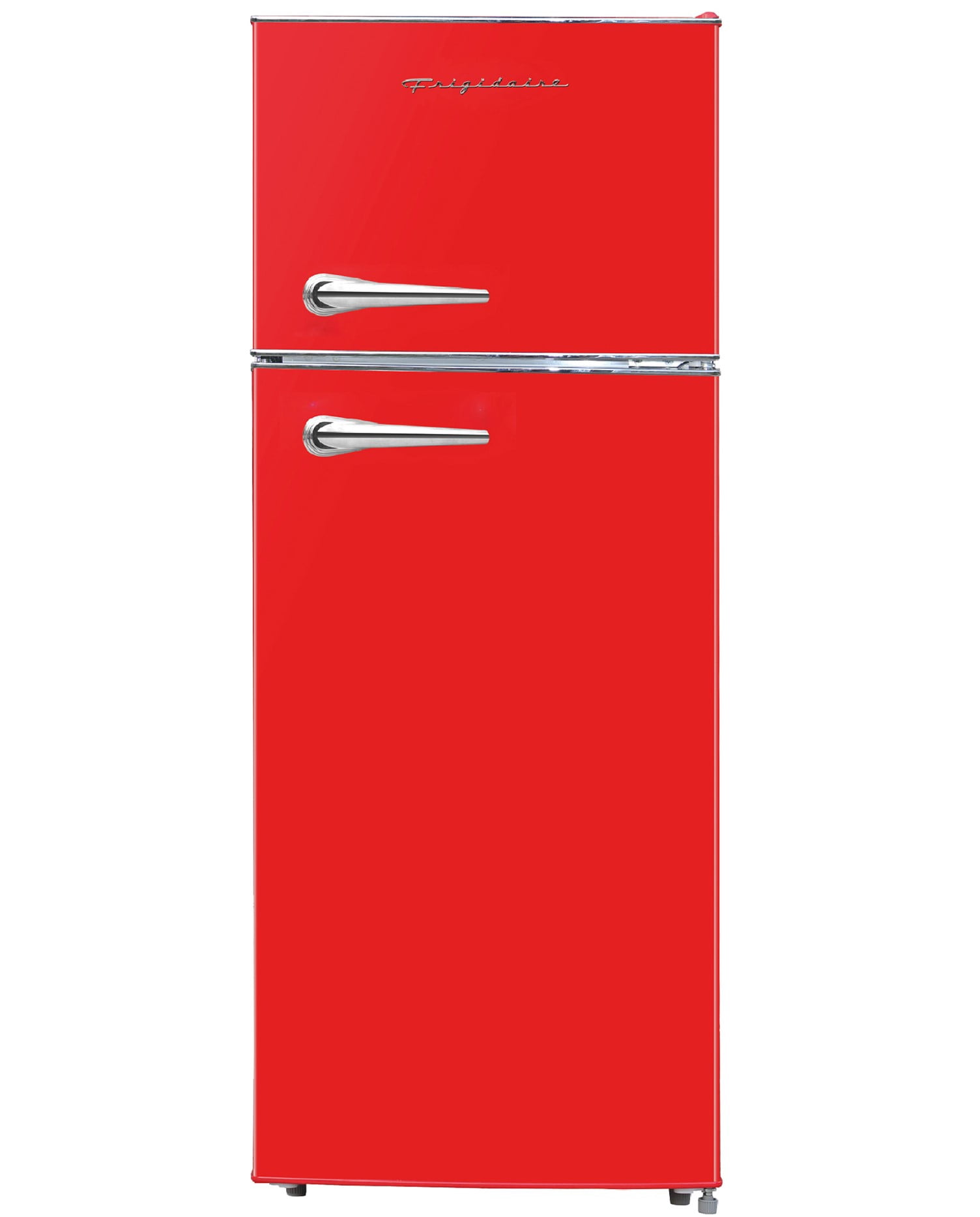 Frigidaire 7.5 Cu. ft. Retro Refrigerator, Top Mount Apartment Size Fridge, Red
