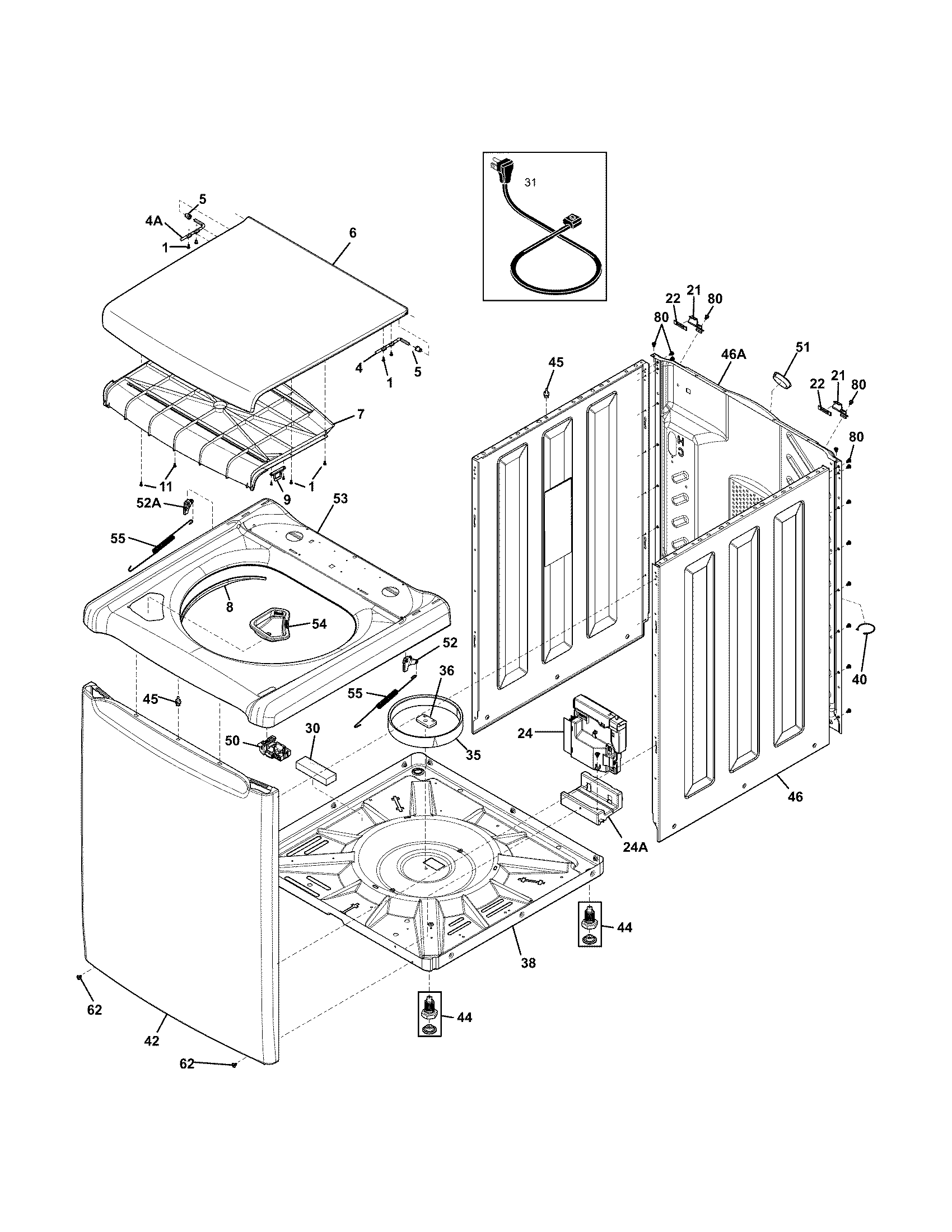 Frigidaire / Electrolux 137456300 Grommet - OEM Part