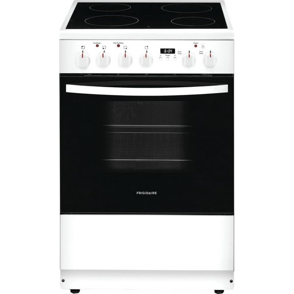 FRIGIDAIRE FCFE2425AW freestanding smoothtop electric range