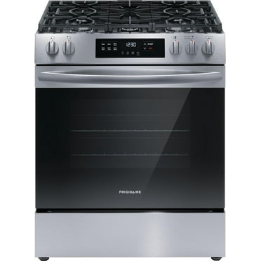 Frigidaire FCFG3062AS 30" Gas Range with Steam Clean, Stainless Steel