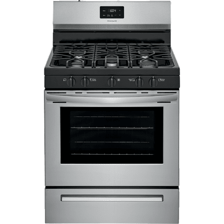 Frigidaire - 5.0 Cu. Ft. Freestanding Gas Range - Stainless steel