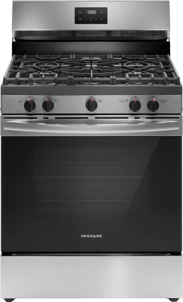 Frigidaire FCRG3052BS 30" Gas Range, Stainless Steel