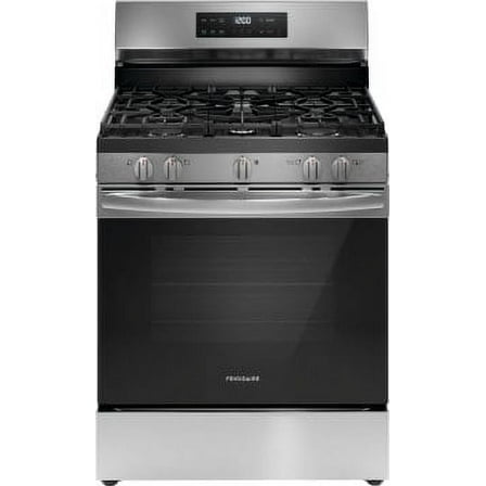 Frigidaire FCRG3062AS 30" Gas Range with Steam Clean, Stainless Steel