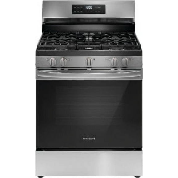 Frigidaire FCRG3062AS 30" Gas Range with Steam Clean, Stainless Steel