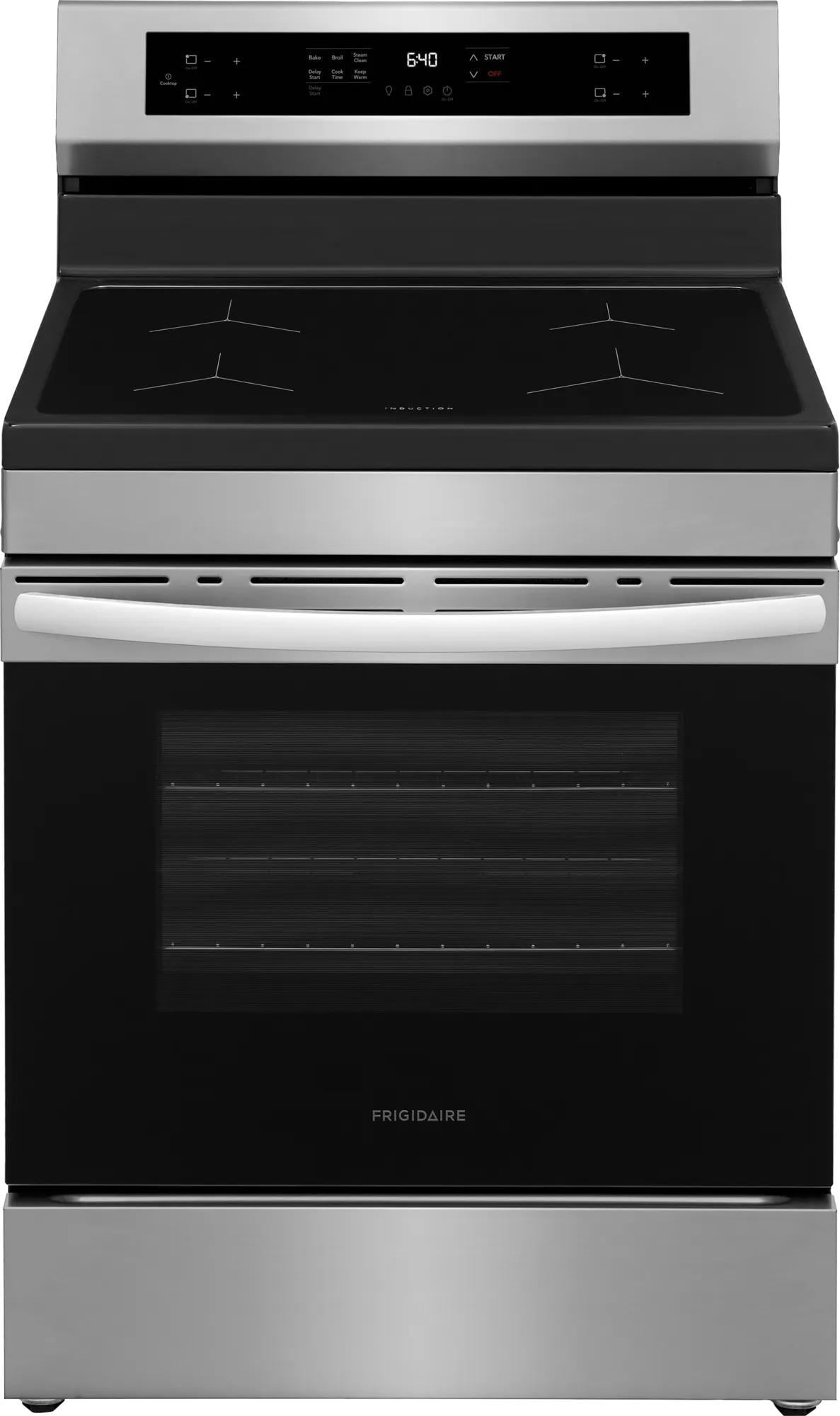 Frigidaire FCRI3062AS 30" Rear-Control Induction Range – Stainless Steel