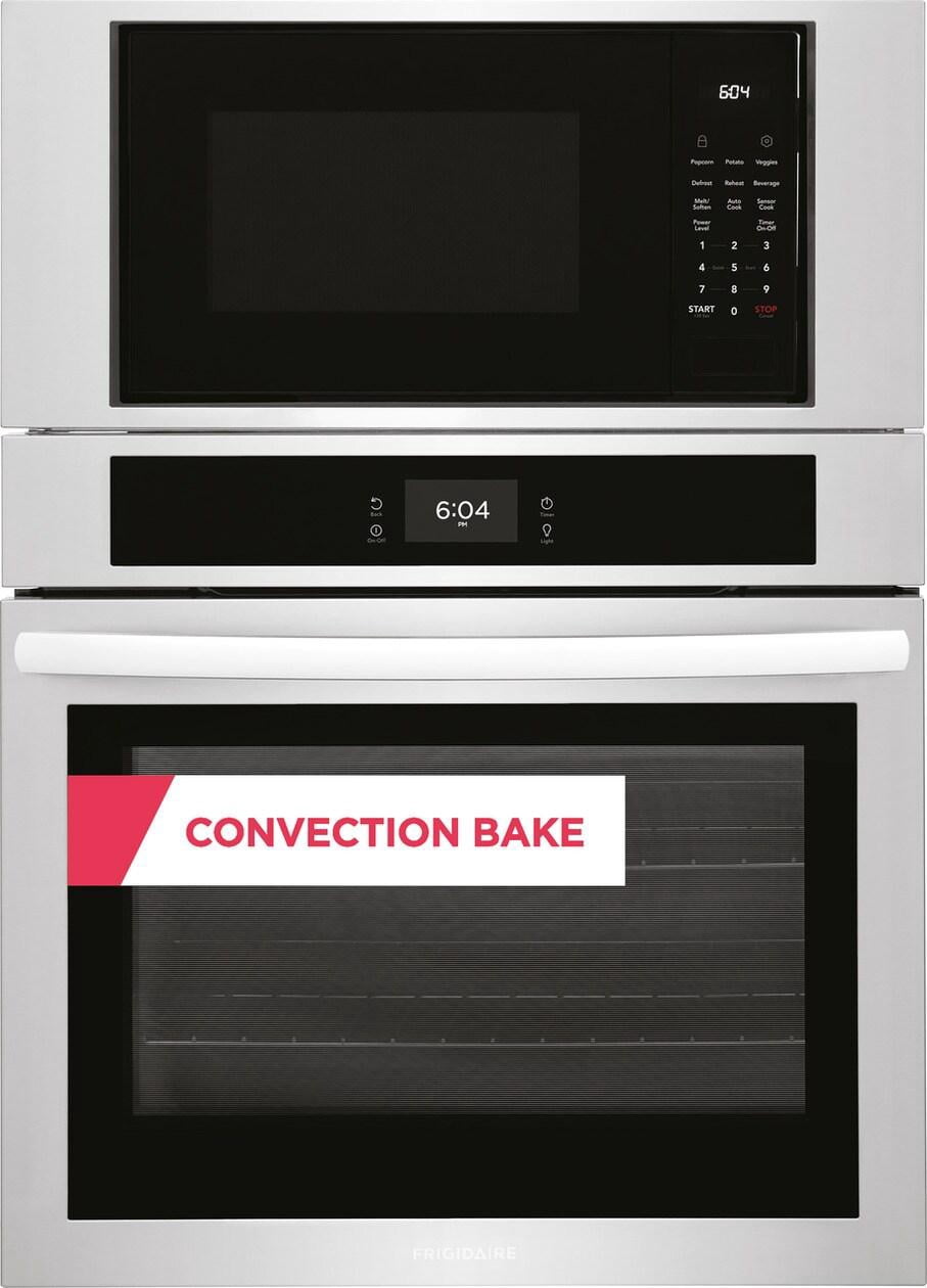 FRIGIDAIRE FCWM3027AS electric oven and microwave combo