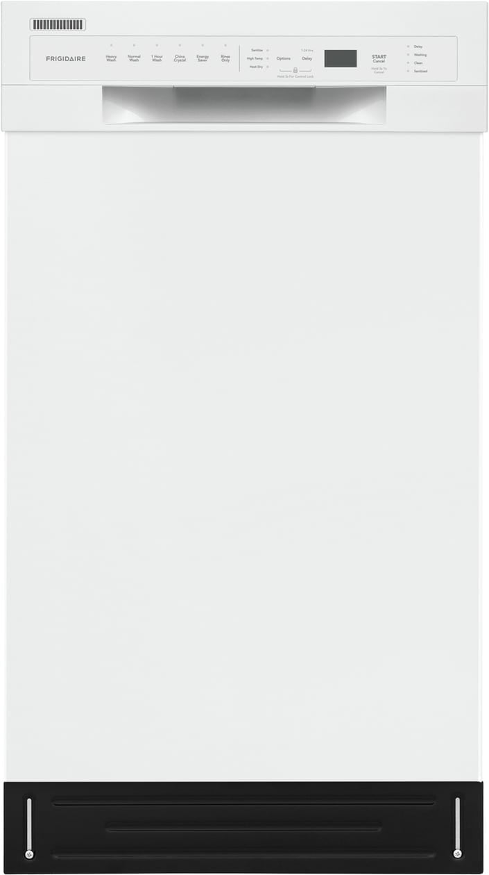 Frigidaire FFBD1831UW 52dBa White 18 inch Built-in Dishwasher