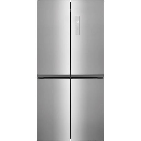 Frigidaire - 17.4 Cu. Ft. Bottom-Freezer Refrigerator - Brushed steel