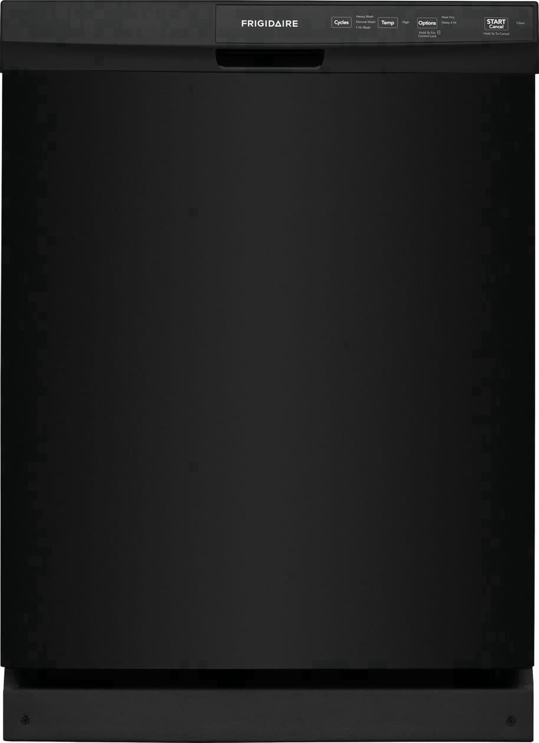 Frigidaire 24" Dishwasher, Black