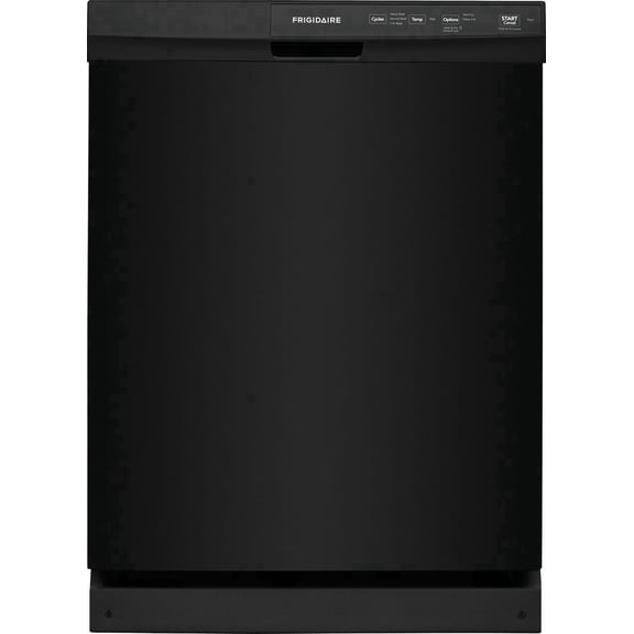 Frigidaire 24" Dishwasher, Black