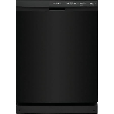 Frigidaire 24" Front Control Built-In Dishwasher, 60dba - Black