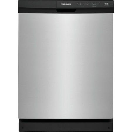 Frigidaire 24" Front Control Built-In Dishwasher, 60dba - Stainless Steel