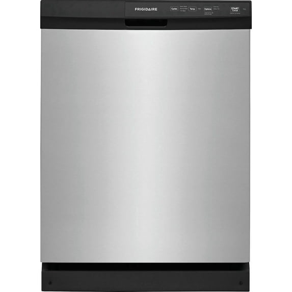 Frigidaire FFCD2413US 24" Dishwasher, Energy Star Certified, Front Controls, Stainless Steel