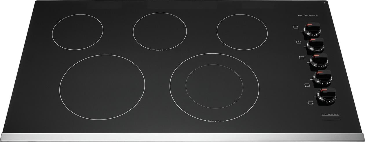 Frigidaire FFEC3625US 36 inch Stainless Steel Electric Glass Cooktop