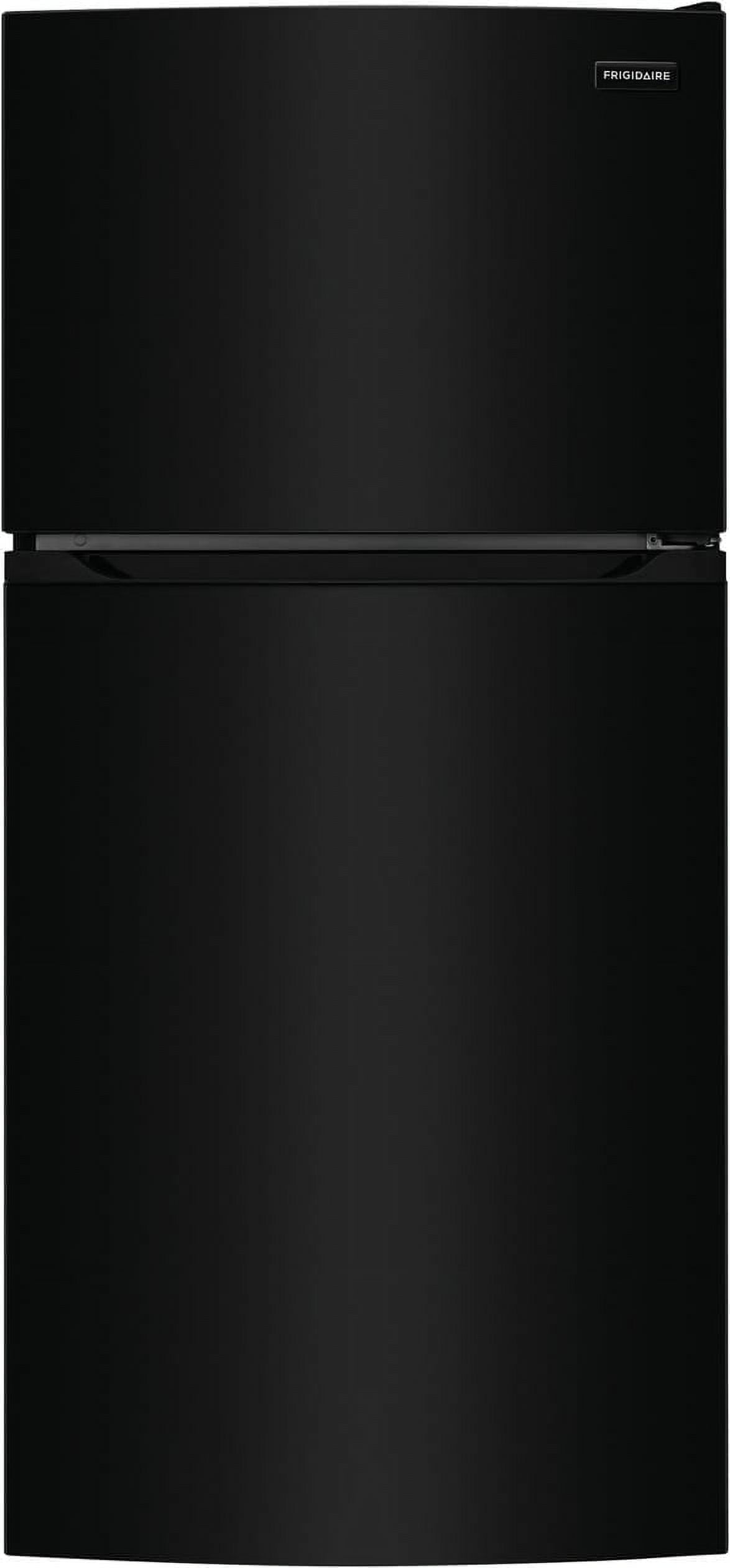 Frigidaire FFHT1425VB 14 Cu. Ft. Top Freezer Refrigerator, Black