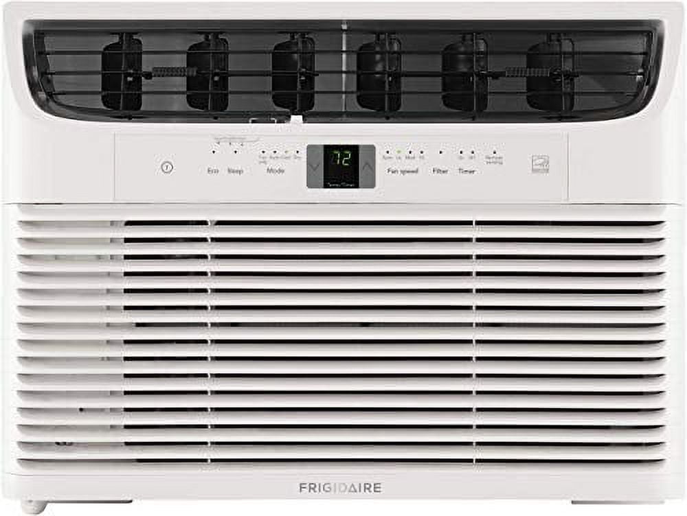 Frigidaire 12,000 BTU Window-Mounted Air Conditioner, Programmable 24-Hour On/Off Timer, White