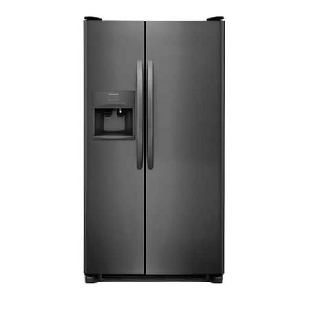 Frigidaire - 22 Cu. Ft. Refrigerator - Black stainless steel