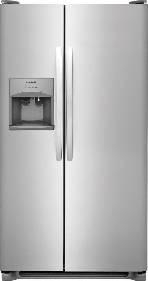 Frigidaire FFSS2615TS 36 Inch Freestanding Side by Side Refrigerator Stainless Steel