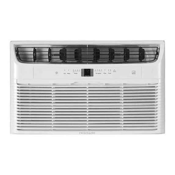Frigidaire FFTA123WA1 24"" Energy Star Through the Wall Air Conditioner with 12000 BTU Cooling Capacity 115 Volts 3 Fan Speeds Remote Control Programmable Timer and Auto Restart in White
