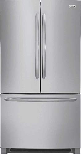 Frigidaire FGHG2368TF Gallery Series 36 Inch Freestanding Counter Depth Side by Side Refrigerator with 22.4 cu. ft. Capacity, in Stainless Steel