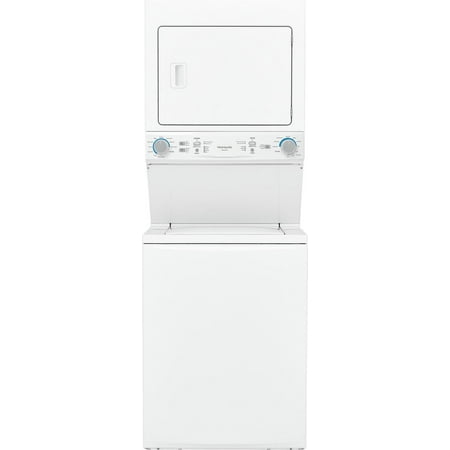 Frigidaire - 3.9 Cu. Ft. High Efficiency Top Load Washer and 5.6 Cu. Ft. Electric Dryer Laundry Center - White