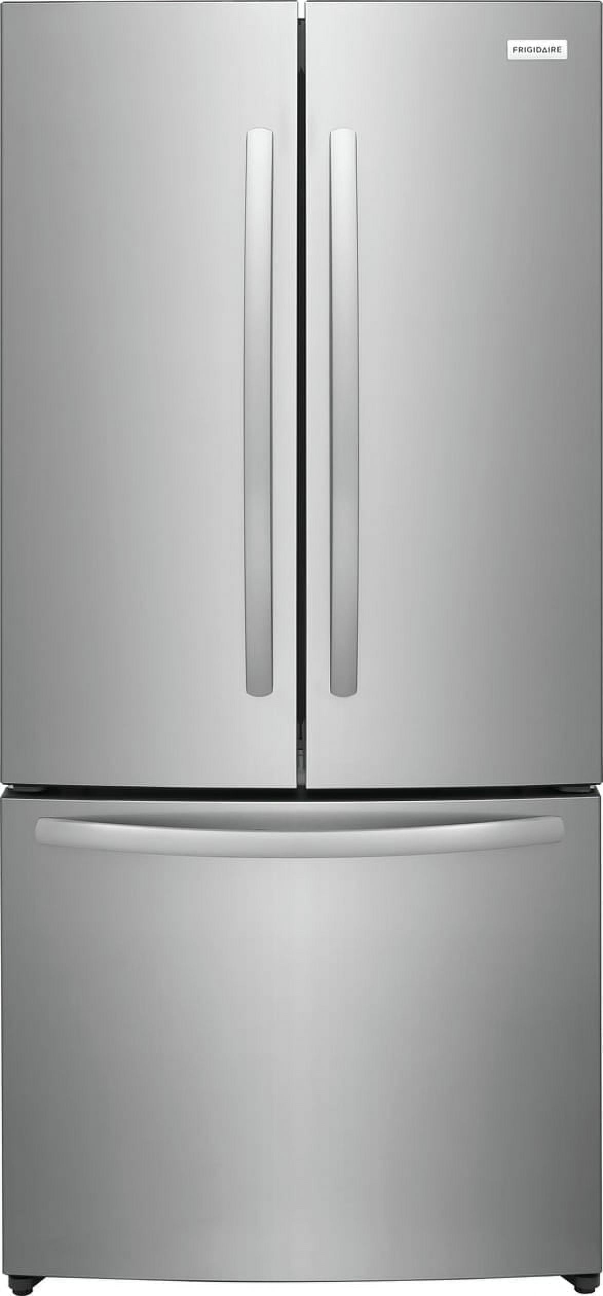 Frigidaire FRFG1723AV 18 Cu. Ft. Counter-Depth French Door Refrigerator, Stainless Steel