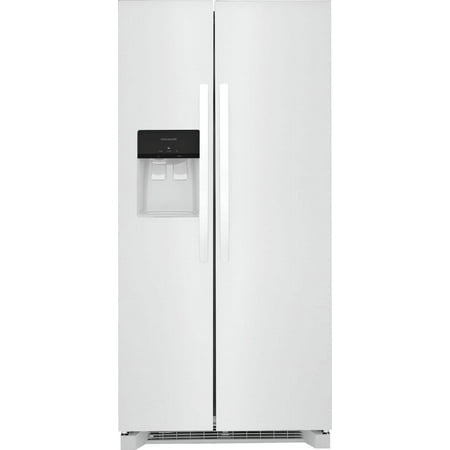 Frigidaire - 22.3 Cu. Ft. Side-by-Side Refrigerator - White