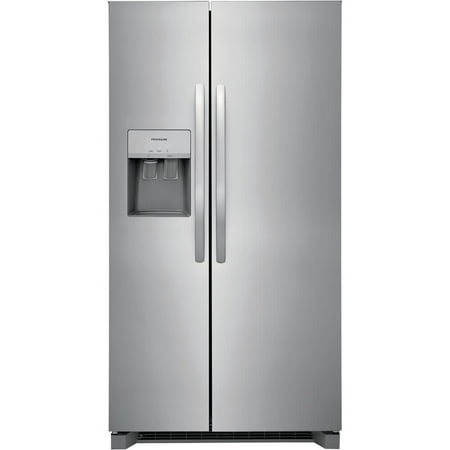 Frigidaire - 25.6 Cu. Ft. Side-by-Side Refrigerator - Stainless steel