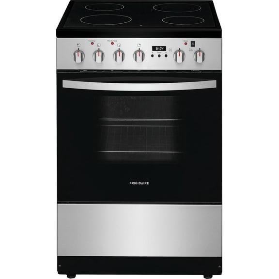 Frigidaire Fcfe2425a 24" Wide 1.9 Cu. Ft. Free Standing Electric Range - Stainless Steel