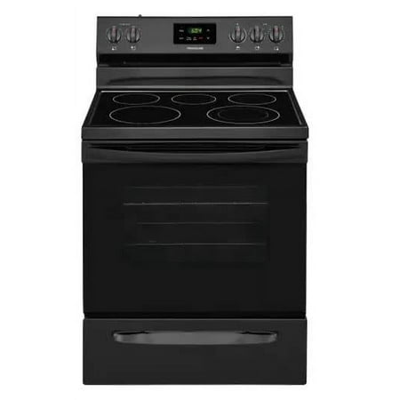 Frigidaire Fcre3052a 30" Wide Free Standing Electric Range - Black