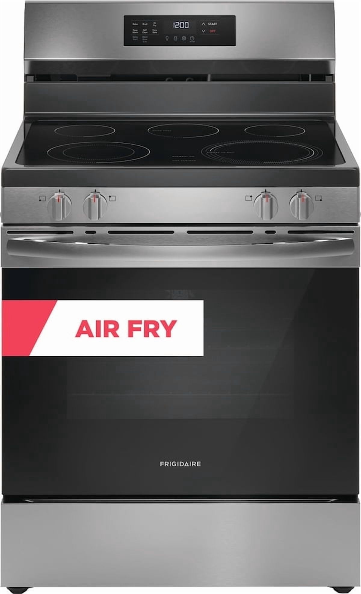 Frigidaire 30" Electric Range with Air Fry, Stainless Steel