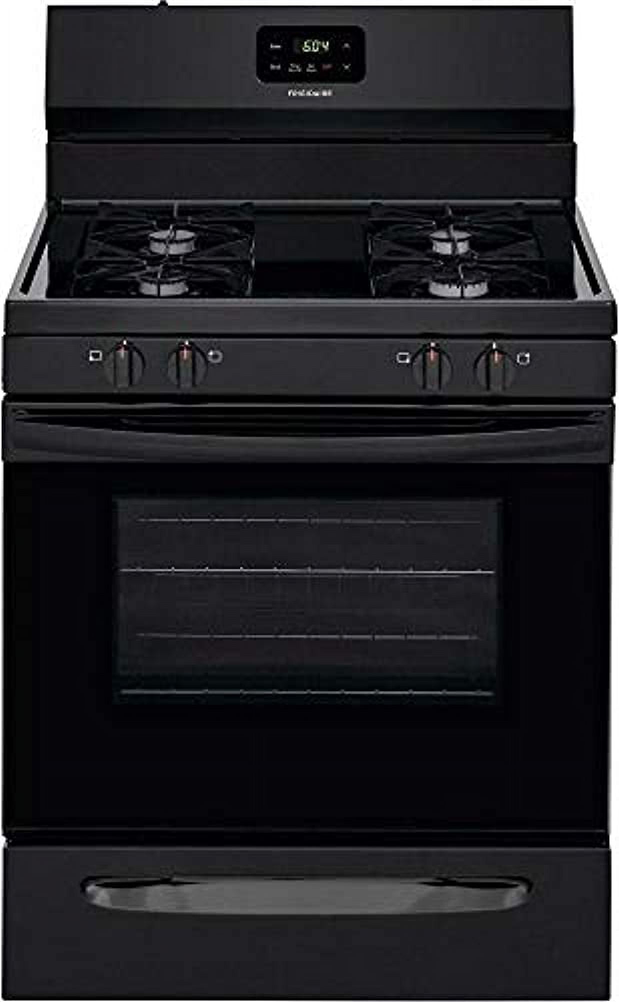 Frigidaire Fcrg3015a 30" Wide 5 Cu. Ft. Free Standing Gas Range - Black