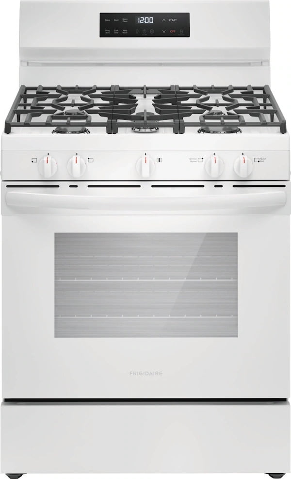 Frigidaire Fcrg3062a 30" Wide 5.1 Cu. Ft. Free Standing Gas Range - White